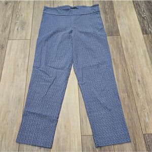 Estelle & Finn Stretch pull On Cropped Pants Size 10 Made In NY